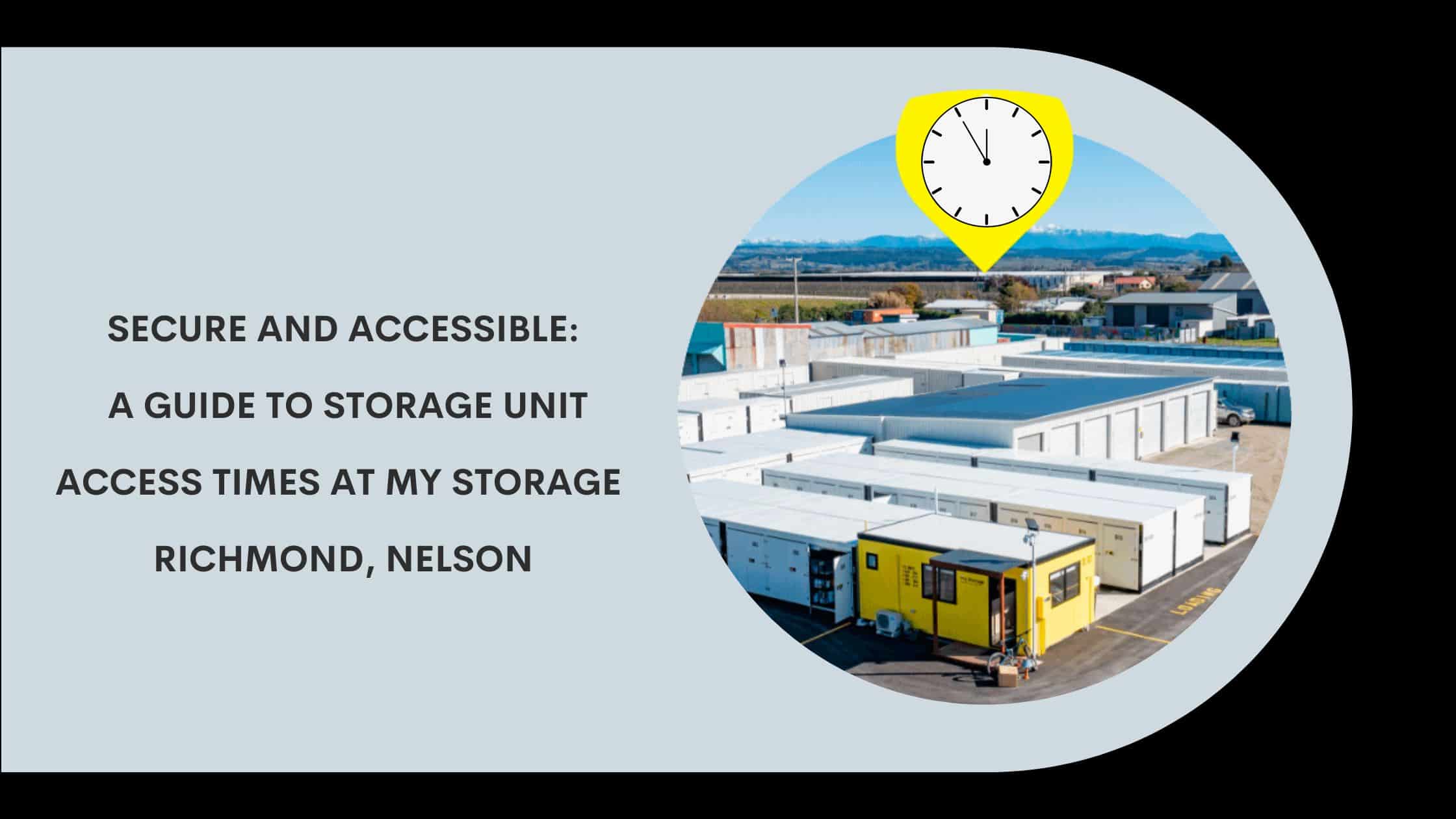 Secure and Accessible A Guide to Storage Unit Access Times
