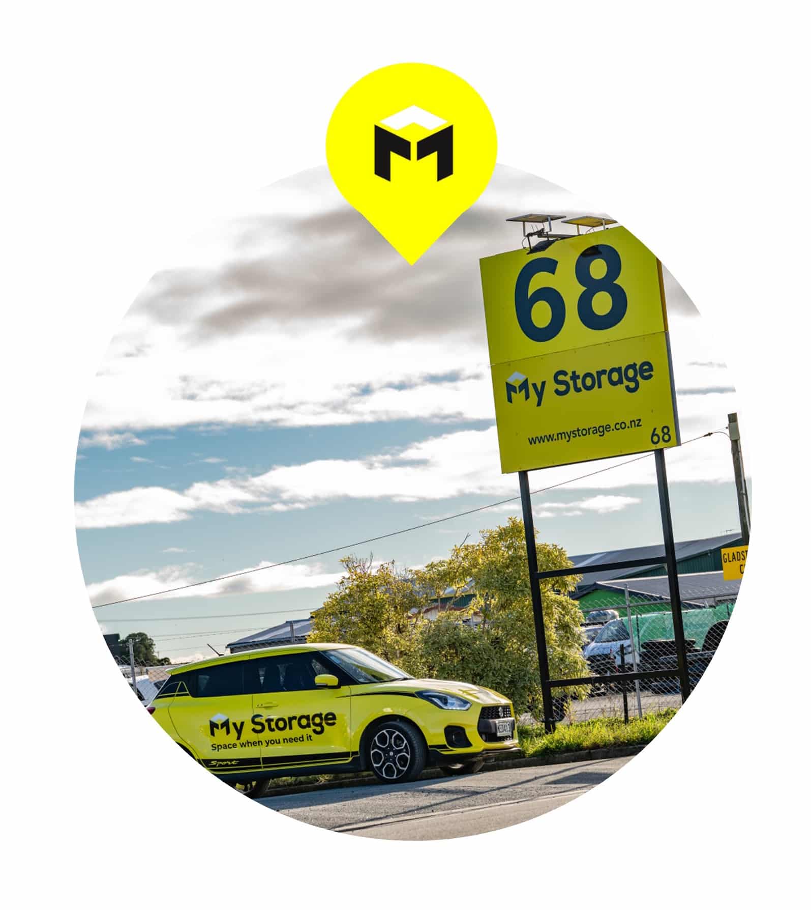 Storing with us yard image